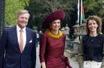 Voorschoten 16 april 2025
Dag twee van het bstaatsbezoek van Nederland en Oman. Er is een lunch op kasteel Duivenvoorde waarbij oa aanwezig zijn , Koning Willem Alexander Koningin Maxima de Sultan van Oman en minister president Dick Schoof . Sophie Hermans