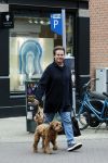 Amsterdam 6 mei 2025
Leco v Zadelhoff met zijn hond in Amsterdam zuid