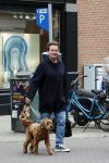 Amsterdam 6 mei 2025
Leco v Zadelhoff met zijn hond in Amsterdam zuid