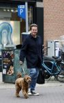 Amsterdam 6 mei 2025
Leco v Zadelhoff met zijn hond in Amsterdam zuid