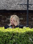 Blaricum 21 mei 2025
Leontine Ruiters op terras in Blaricum