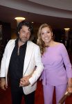 Leusden 16 april 2025
Musicalawards gala bij AFAS . Lucille Werner met partner