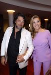 Leusden 16 april 2025
Musicalawards gala bij AFAS . Lucille Werner met partner
