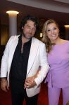Leusden 16 april 2025
Musicalawards gala bij AFAS . Lucille Werner met partner