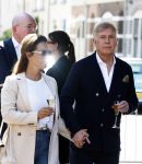 Zwolle 1 mei 2025
Herdenkingsdienst Jonnie Boer bij de Librije . Marcel Boekhoorn en Rebecca Cabau v Kasbergen
