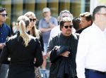 Zwolle 1 mei 2025
Herdenkingsdienst Jonnie Boer bij de Librije . Martijn Krabbe kwam met zijn vrouw Deborah
