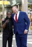 Amsterdam 8 mei 2025
Menno Kohler en Regilio Tuur  bij Gelderlandplein .