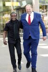 Amsterdam 8 mei 2025
Menno Kohler en Regilio Tuur  bij Gelderlandplein .