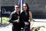 Zwolle 1 mei 2025
Herdenkingsdienst Jonnie Boer bij de Librije . Meriyem Manders met partner
