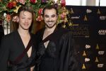 Leusden 16 april 2025
Musicalawards gala bij AFAS . Milan v Waardenburg met partner
