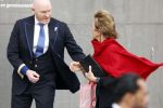 Amsterdam 4 mei 2025
Dodenherdenking op de dam met Koning Willem Alexander en Koningin Maxima . Maria del Carmen Cerruti. de moeder van koningin Maxima arriveert bij het paleis