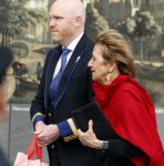Amsterdam 4 mei 2025
Dodenherdenking op de dam met Koning Willem Alexander en Koningin Maxima . Maria del Carmen Cerruti. de moeder van koningin Maxima arriveert bij het paleis