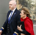 Amsterdam 4 mei 2025
Dodenherdenking op de dam met Koning Willem Alexander en Koningin Maxima . Maria del Carmen Cerruti. de moeder van koningin Maxima arriveert bij het paleis