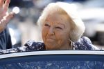 Amsterdam 20 mei 2025
Prinses Beatrix opent Art Zuid in Amsterdam zuid. Prinses Beatrix loopt met 2 wandelstokken .