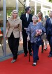 Amsterdam 20 mei 2025
Prinses Beatrix opent Art Zuid in Amsterdam zuid. Prinses Beatrix loopt met 2 wandelstokken .