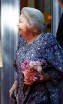Amsterdam 20 mei 2025
Prinses Beatrix opent Art Zuid in Amsterdam zuid. Prinses Beatrix loopt met 2 wandelstokken .