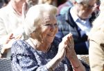 Amsterdam 20 mei 2025
Prinses Beatrix opent Art Zuid in Amsterdam zuid. Prinses Beatrix loopt met 2 wandelstokken .