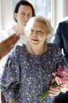 Amsterdam 20 mei 2025
Prinses Beatrix opent Art Zuid in Amsterdam zuid. Prinses Beatrix loopt met 2 wandelstokken .