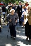 Amsterdam 20 mei 2025
Prinses Beatrix opent Art Zuid in Amsterdam zuid. Prinses Beatrix loopt met 2 wandelstokken .