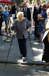 Amsterdam 20 mei 2025
Prinses Beatrix opent Art Zuid in Amsterdam zuid. Prinses Beatrix loopt met 2 wandelstokken .