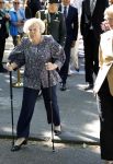 Amsterdam 20 mei 2025
Prinses Beatrix opent Art Zuid in Amsterdam zuid. Prinses Beatrix loopt met 2 wandelstokken .