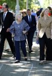 Amsterdam 20 mei 2025
Prinses Beatrix opent Art Zuid in Amsterdam zuid. Prinses Beatrix loopt met 2 wandelstokken .