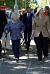 Amsterdam 20 mei 2025
Prinses Beatrix opent Art Zuid in Amsterdam zuid. Prinses Beatrix loopt met 2 wandelstokken .