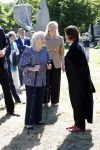 Amsterdam 20 mei 2025
Prinses Beatrix opent Art Zuid in Amsterdam zuid. Prinses Beatrix loopt met 2 wandelstokken .