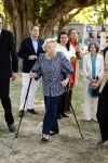 Amsterdam 20 mei 2025
Prinses Beatrix opent Art Zuid in Amsterdam zuid. Prinses Beatrix loopt met 2 wandelstokken .