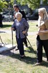 Amsterdam 20 mei 2025
Prinses Beatrix opent Art Zuid in Amsterdam zuid. Prinses Beatrix loopt met 2 wandelstokken .