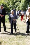 Amsterdam 20 mei 2025
Prinses Beatrix opent Art Zuid in Amsterdam zuid. Prinses Beatrix loopt met 2 wandelstokken .