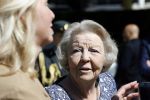 Amsterdam 20 mei 2025
Prinses Beatrix opent Art Zuid in Amsterdam zuid. Prinses Beatrix loopt met 2 wandelstokken .
