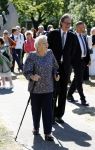 Amsterdam 20 mei 2025
Prinses Beatrix opent Art Zuid in Amsterdam zuid. Prinses Beatrix loopt met 2 wandelstokken .