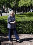 Amsterdam 20 mei 2025
Prinses Beatrix opent Art Zuid in Amsterdam zuid. Prinses Beatrix loopt met 2 wandelstokken .