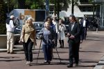Amsterdam 20 mei 2025
Prinses Beatrix opent Art Zuid in Amsterdam zuid. Prinses Beatrix loopt met 2 wandelstokken .
