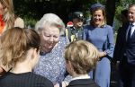 Amsterdam 20 mei 2025
Prinses Beatrix opent Art Zuid in Amsterdam zuid. Prinses Beatrix loopt met 2 wandelstokken .