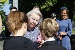 Amsterdam 20 mei 2025
Prinses Beatrix opent Art Zuid in Amsterdam zuid. Prinses Beatrix loopt met 2 wandelstokken .
