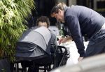 Amsterdam 21 mei 2025
Ruben Nicolai met een vriend op etrras bij de italiaan in Amsterdam zuid.