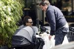 Amsterdam 21 mei 2025
Ruben Nicolai met een vriend op etrras bij de italiaan in Amsterdam zuid.