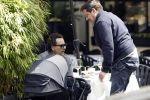 Amsterdam 21 mei 2025
Ruben Nicolai met een vriend op etrras bij de italiaan in Amsterdam zuid.