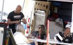 Maria Hoop 10 mei 2025
Sieneke met haar nieuwe vriend Barry Maessen en haar zoontje Dani bij autospeedway wedstrijden in Maria Hoop .