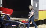 Maria Hoop 10 mei 2025
Sieneke met haar nieuwe vriend Barry Maessen en haar zoontje Dani bij autospeedway wedstrijden in Maria Hoop .