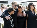 Zwolle 1 mei 2025
Herdenkingsdienst Jonnie Boer bij de Librije . Therese Boer Jimmie Boer en Isabelle Boer