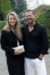 Nijkerk 16 april 2025
80e verjaardag van Lex Harding bij kasteel Salentijn . Tim Klijn met zijn vrouw