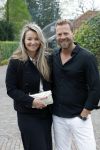 Nijkerk 16 april 2025
80e verjaardag van Lex Harding bij kasteel Salentijn . Tim Klijn met zijn vrouw