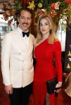 Leusden 16 april 2025
Musicalawards gala bij AFAS . William Spaaij met partner