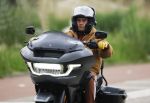 Amstelveen 11 mei 2026
Douwe Bob op zijn dikke Harley davidson