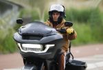 Amstelveen 11 mei 2026
Douwe Bob op zijn dikke Harley davidson