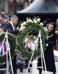 Amsterdam 4 mei 2026
Dodenherdenking 2026 op de dam met oa aanwezig Koning Willem Alexander en Koningin Maxima . Femke Halsema en