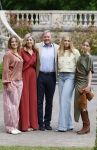 Den Haag 21 mei 2026
Fotouurtje met de koninklijke familie in de Hollandse tuin van Park Clingendael . Aanwezig Koning Willem Alexander Koningin Maxima Prinses Amalia Prinses Alexia en Prinses Ariane .